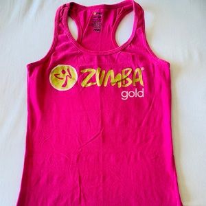 Zumba Gold Instructor tank top XS. Pink.